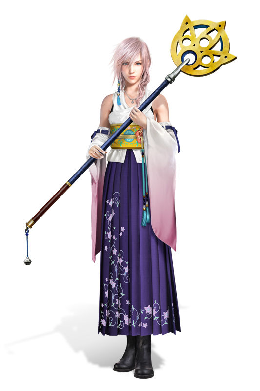 See Lightning wear Yuna's summoner outfit in this new video - Nova  Crystallis