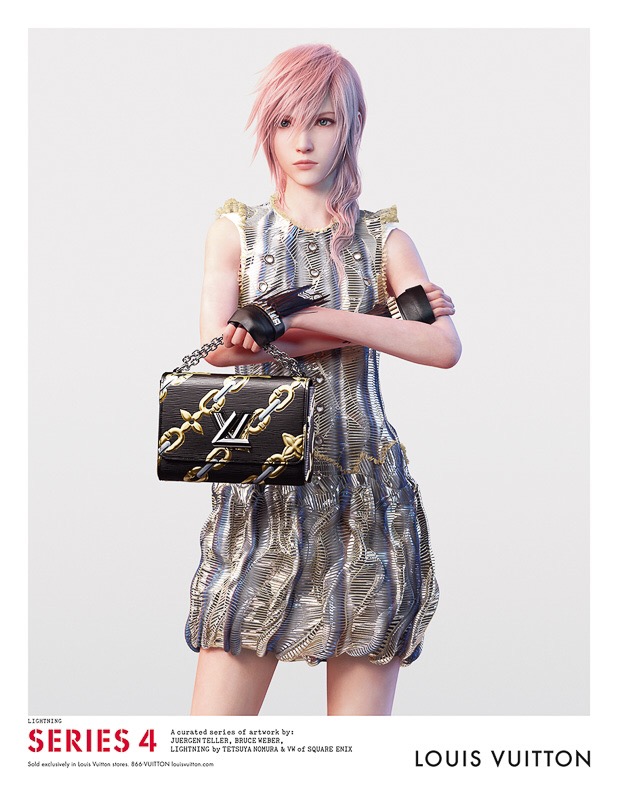 Final Fantasy XIII's Lightning featured in Louis Vuitton fashion  advertisement - Nova Crystallis